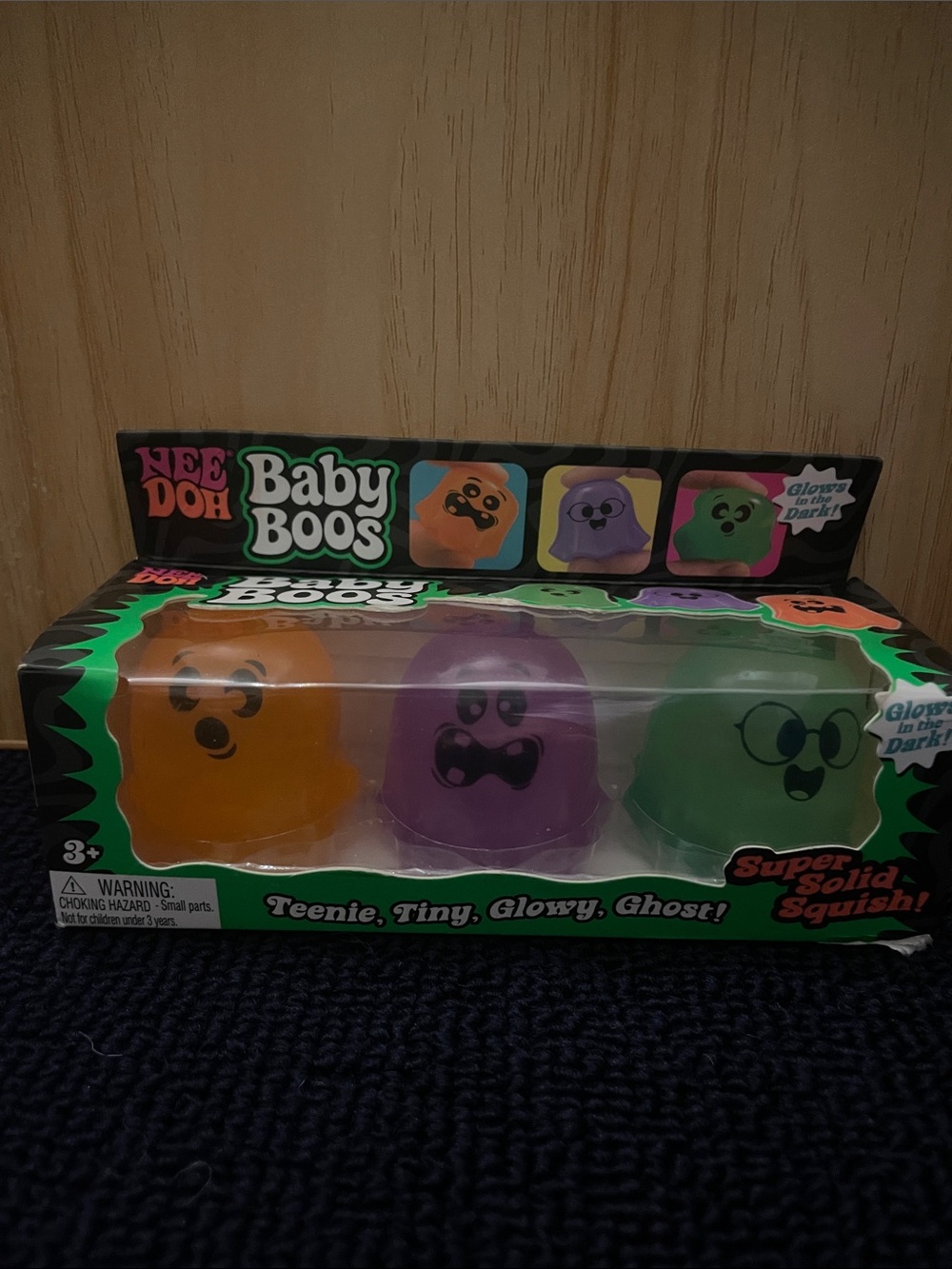 Baby Boos Glow Ghost Toy Set - Orange, Purple, green limited edition